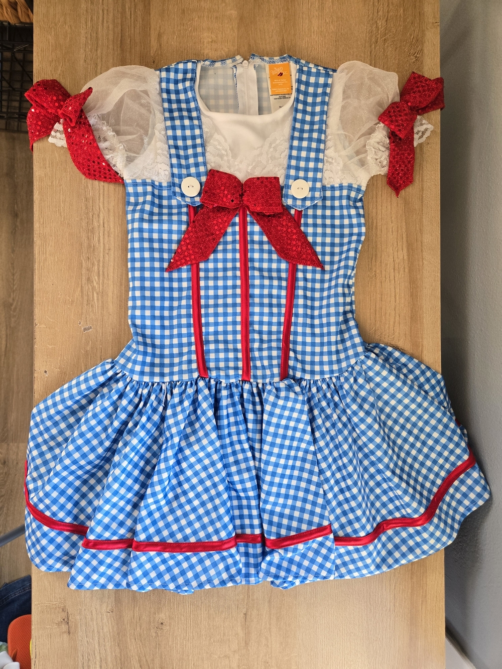 Rubies The Wizard of Oz Dorothy Costume Dress Size M (7-8) Kids